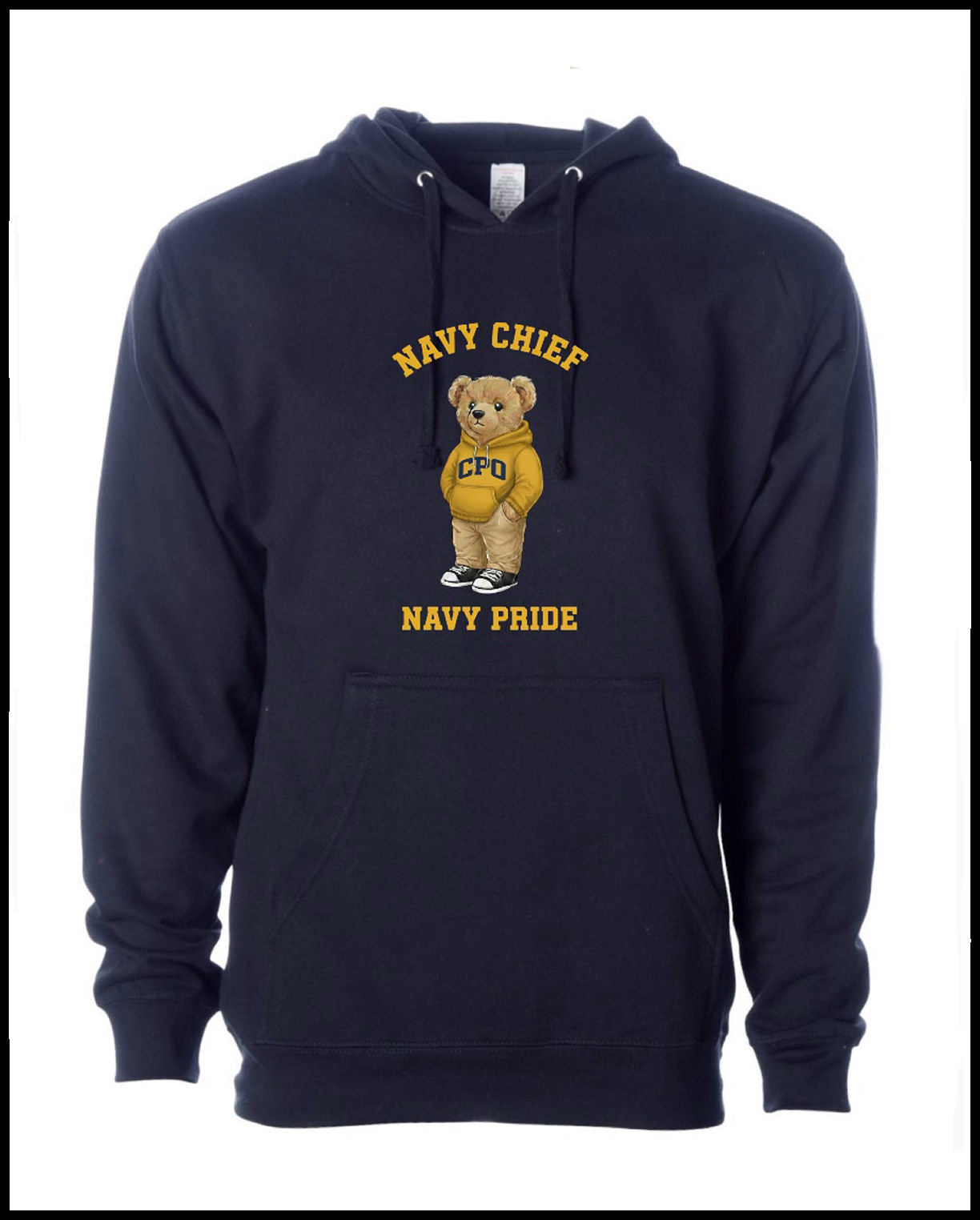 CPO Bear Navy Blue Hoodie