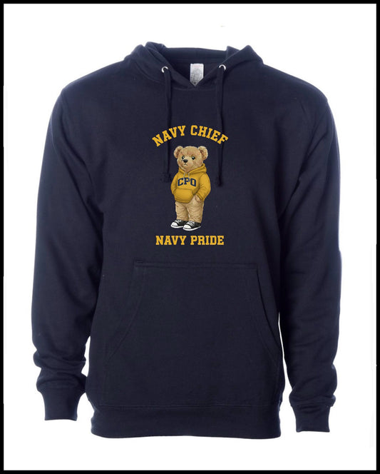 CPO Bear Navy Blue Hoodie
