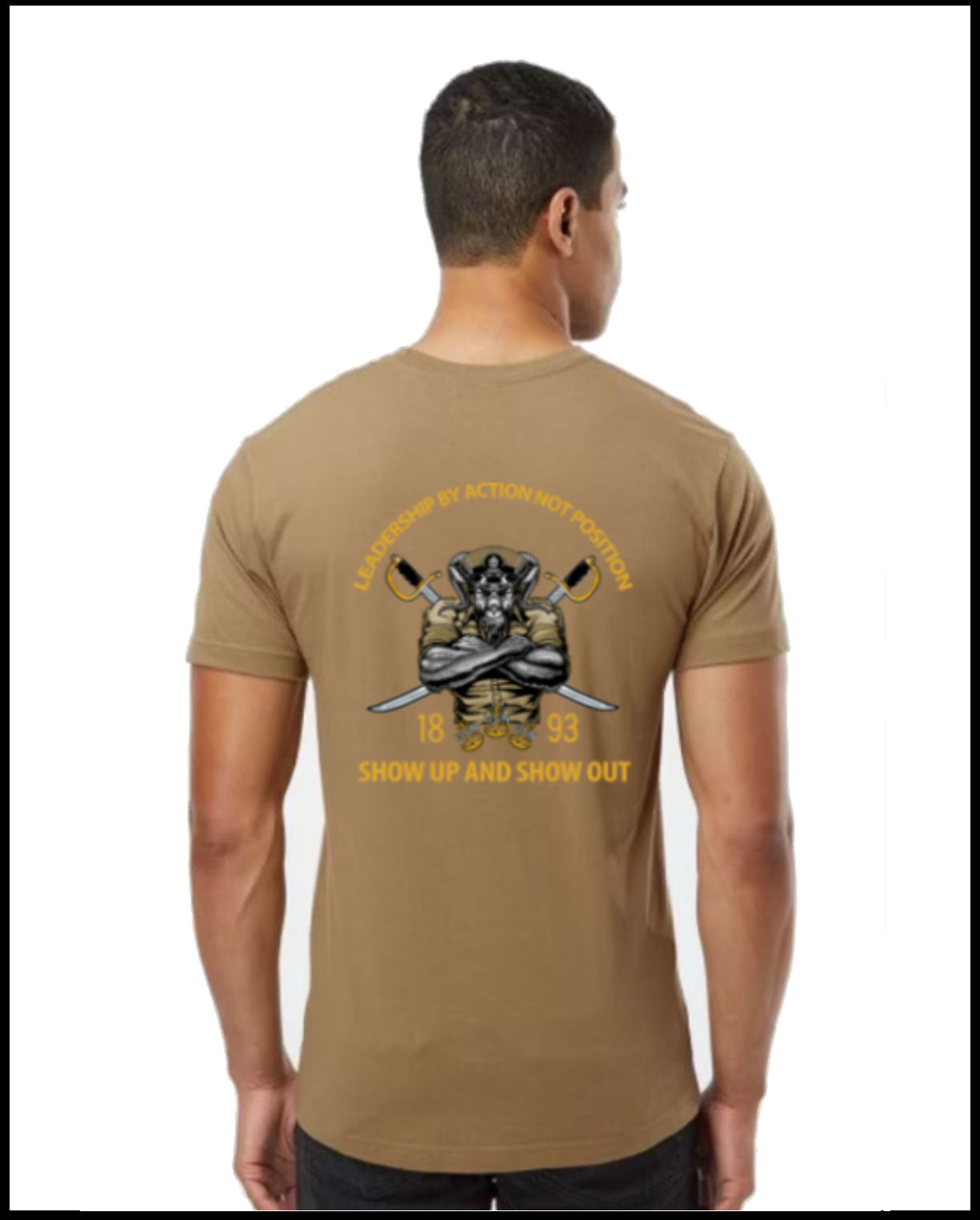 Coyote Brown Chief Pride & Leadership Dry Fit T-Shirt