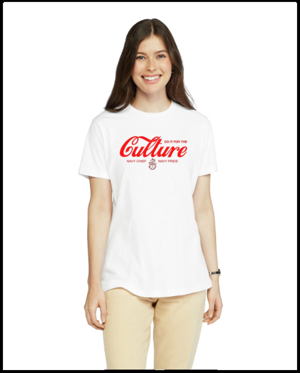 Do It for the Culture (Chief) White T-Shirt