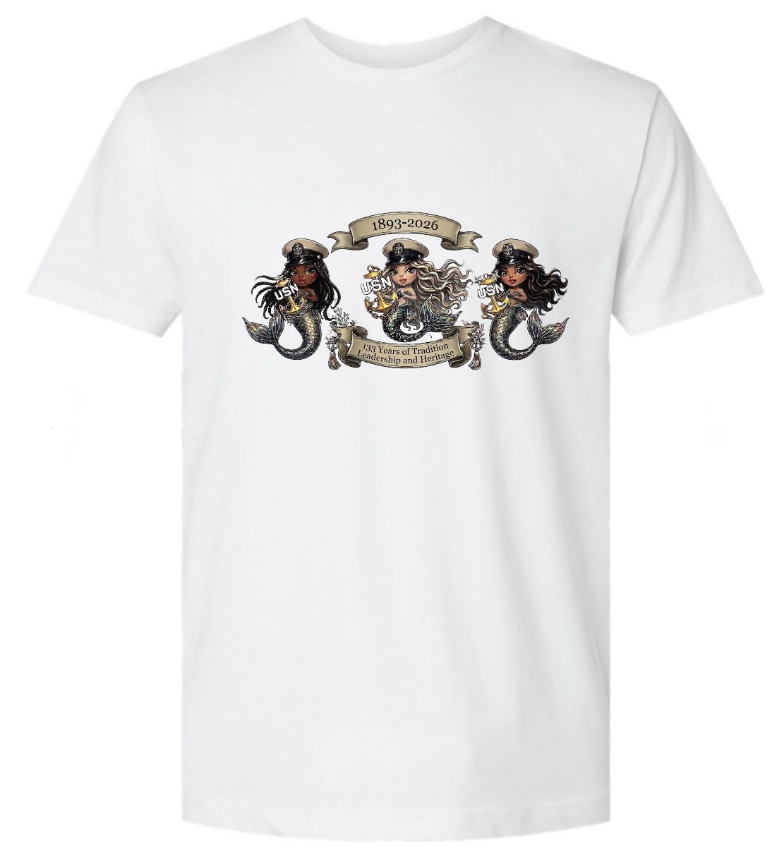 133 Years CPO Three Mermaids T-Shirts