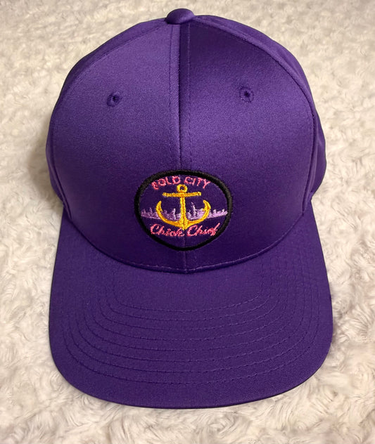 BOLD CITY Chick Chief Purple SnapBack Performance Hat