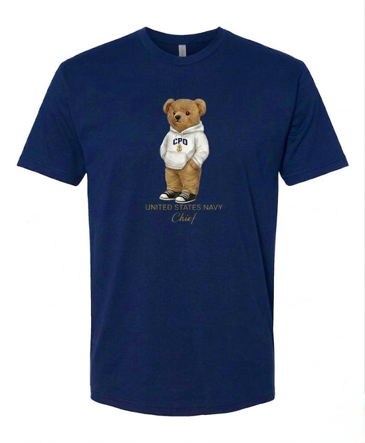 CPO Bear Navy Blue T-Shirt