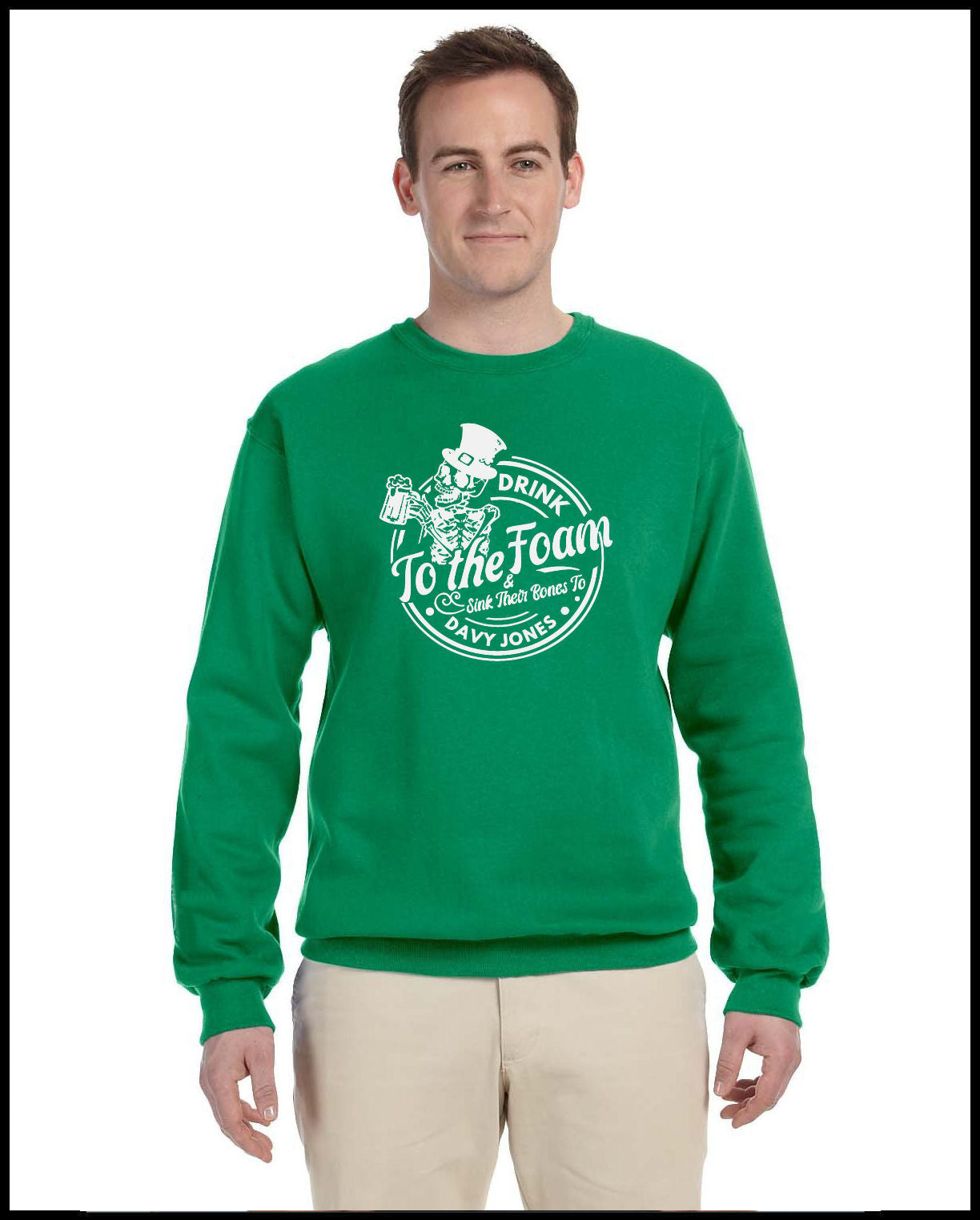 Drink to the Foam Crewneck Sweatshirt