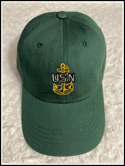 Dark Green CPO Hat - Cotton