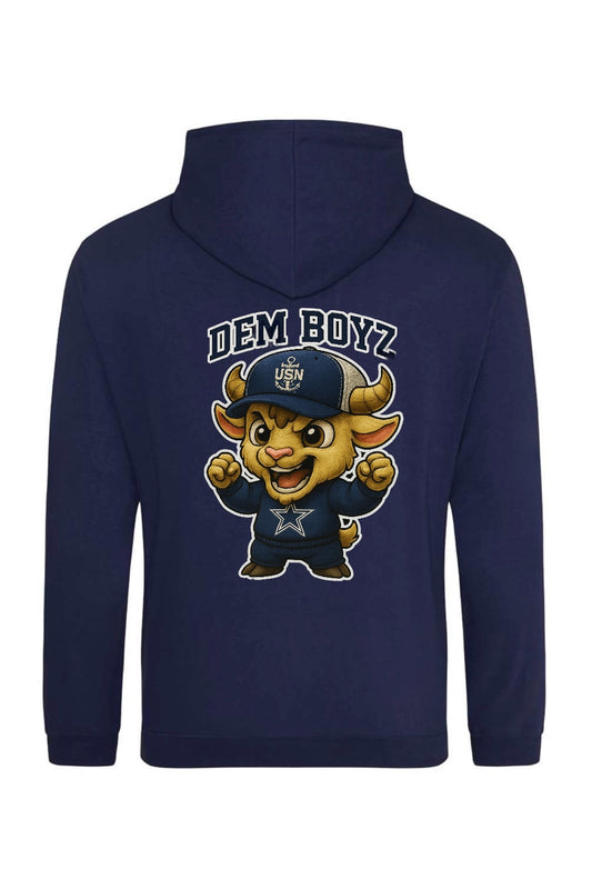 Navy Blue Team Goat Dem Boyz Chief Pride Hoodie