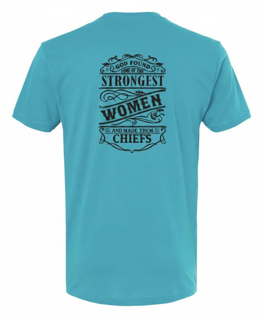 Strongest Women Tahiti and Black T-Shirt