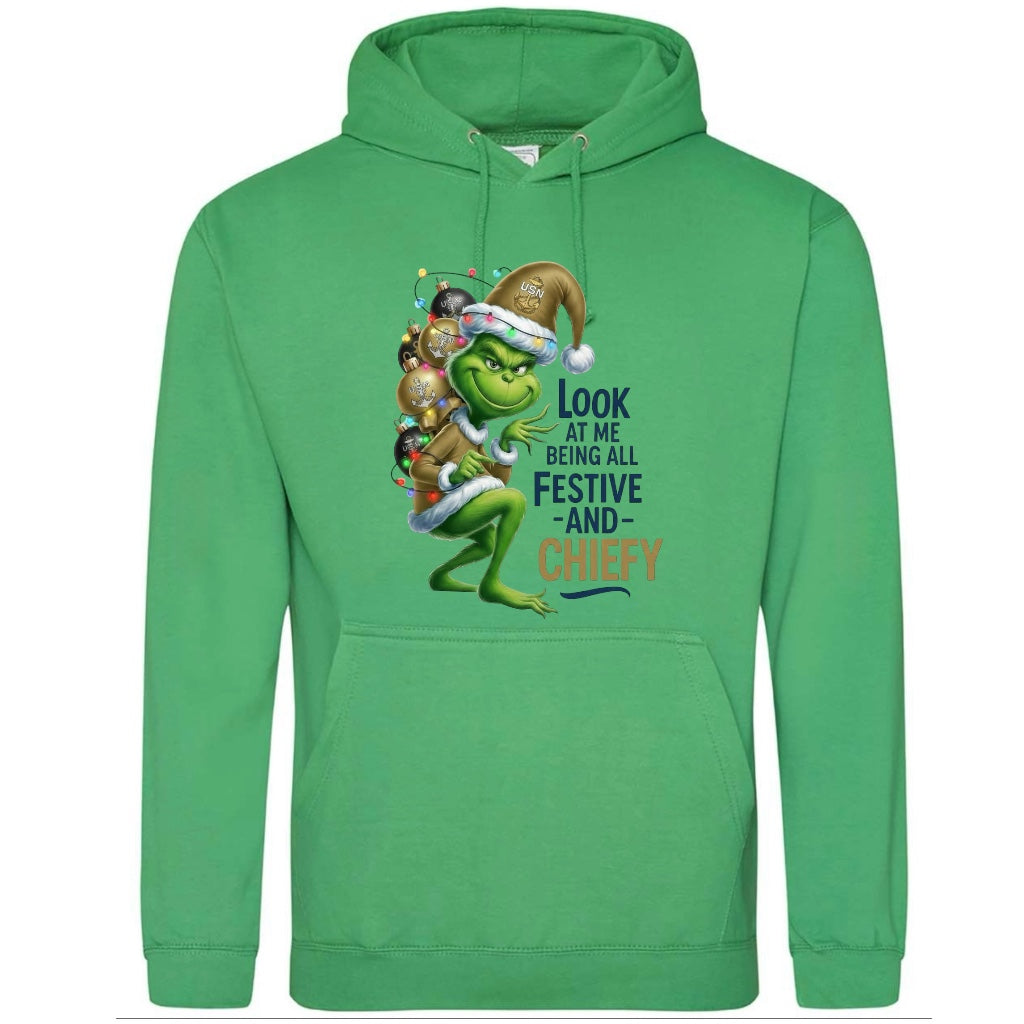 Festive Chief Hooded Sweatshirt