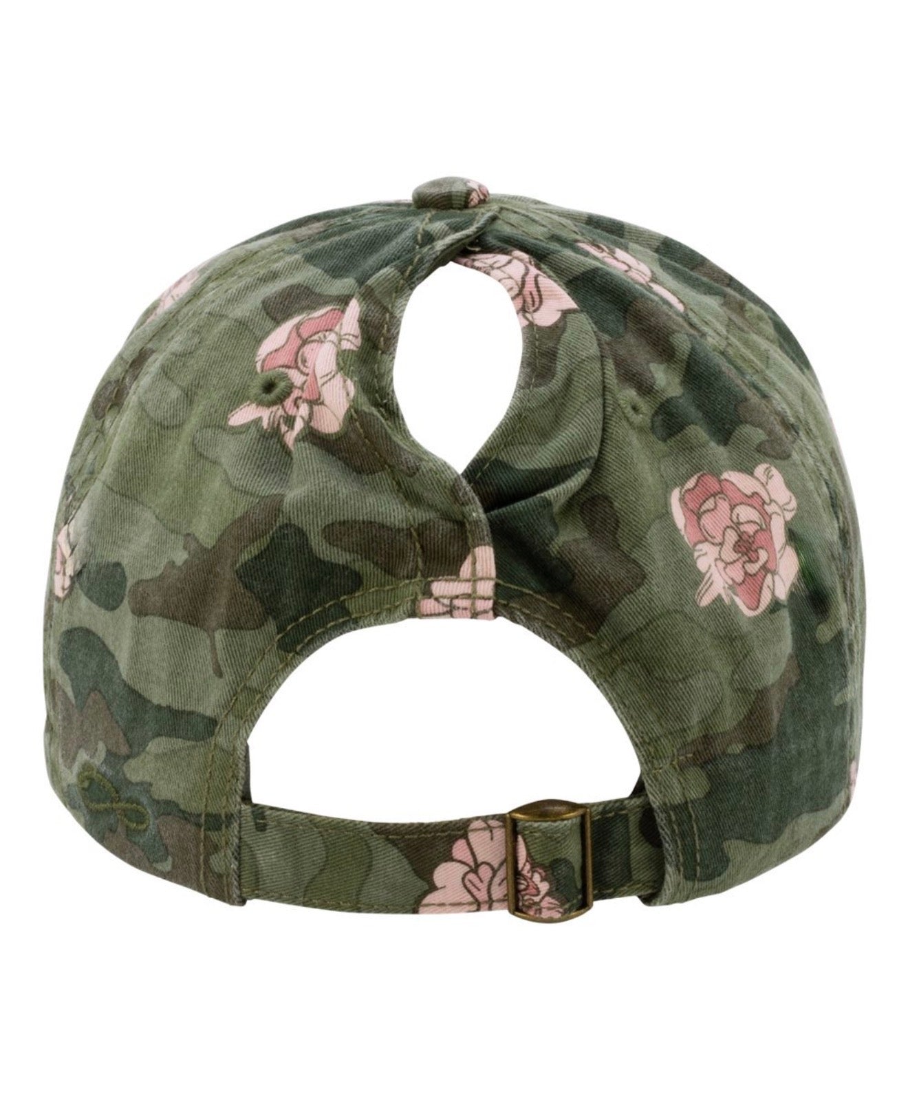 Camo and Floral CPO Ponytail Hat