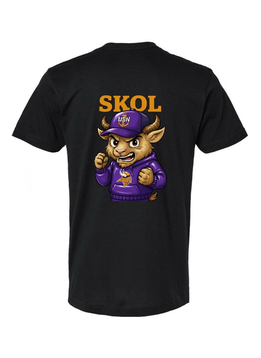 SKOL Male Goat Black T-Shirt