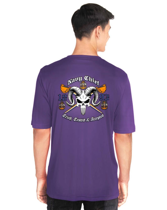 Chief Punisher Goat Purple T-Shirt