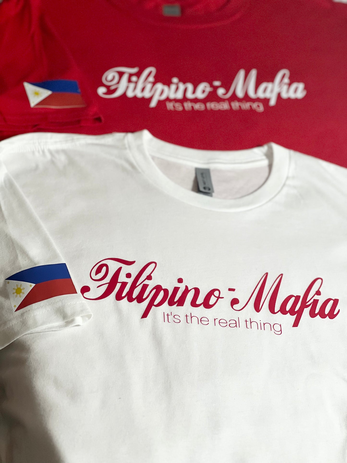 Filipino Mafia Real Thing White T-Shirt