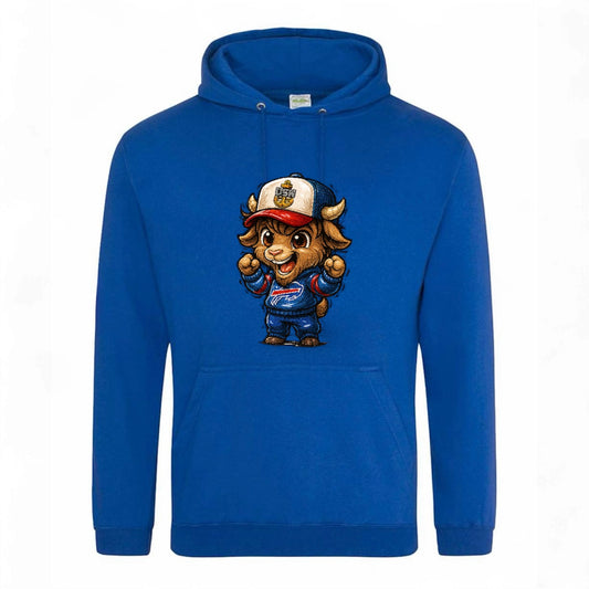 Goat Team Themed Royal Blue and Red Apparel