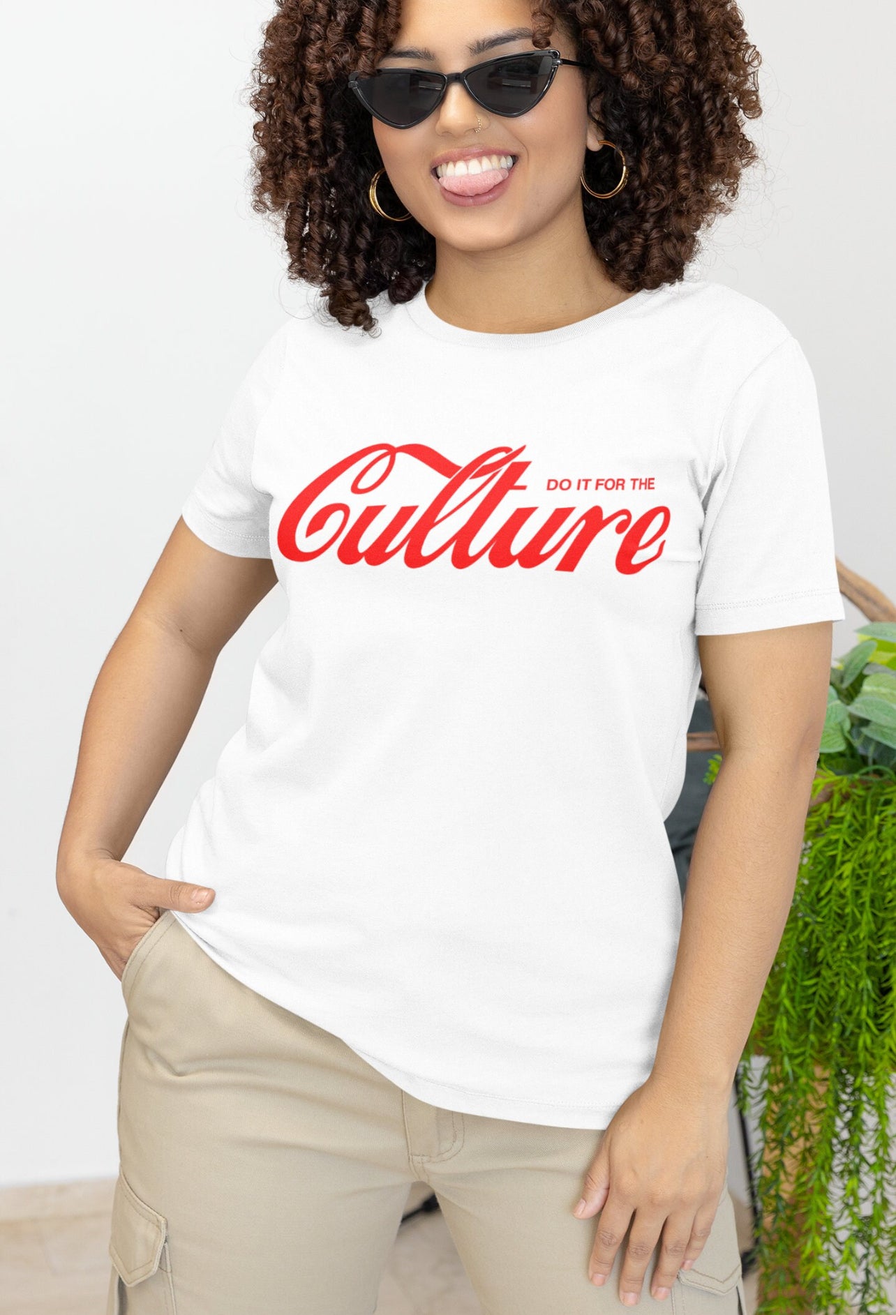 Do it For The Culture White and Red