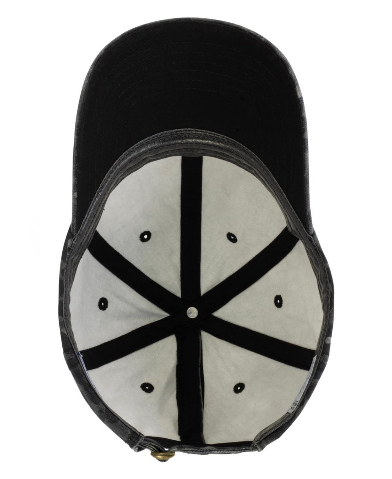 Black Leopard CPO Ponytail Hat