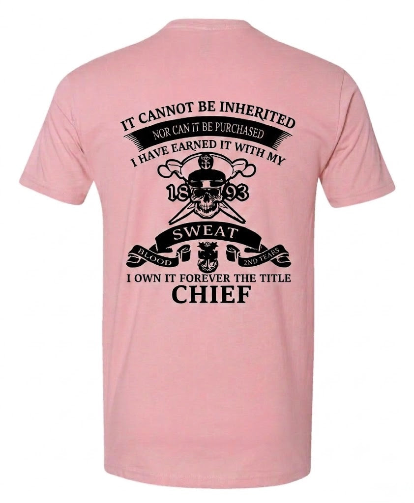 Earned Not Given CPO T-Shirt Pink & Black