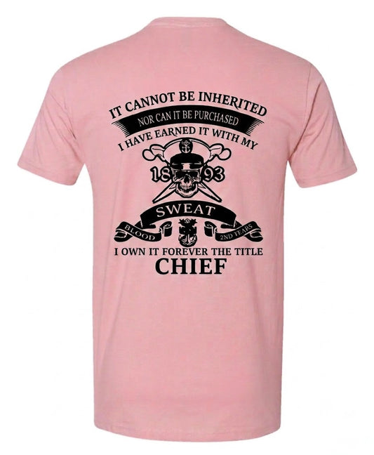 Earned Not Given CPO T-Shirt Pink & Black