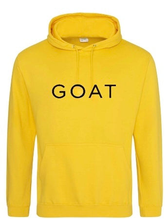 Goat Golden Yellow Hooded Sweatshirt