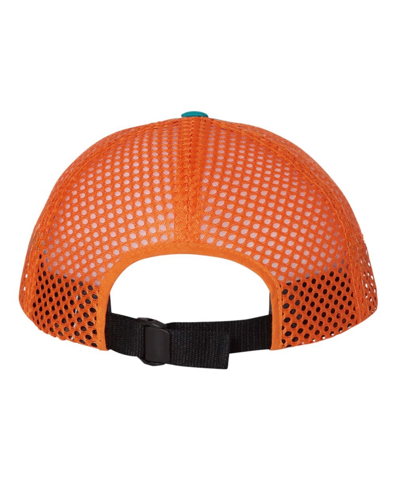 Teal and Orange Wide Mesh Trucker Hat