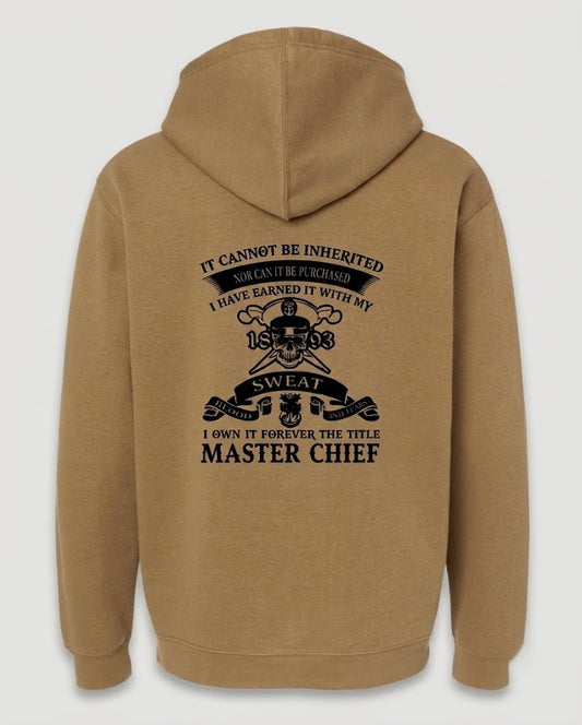 Earned Not Given Coyote Brown Hooded Sweatshirt
