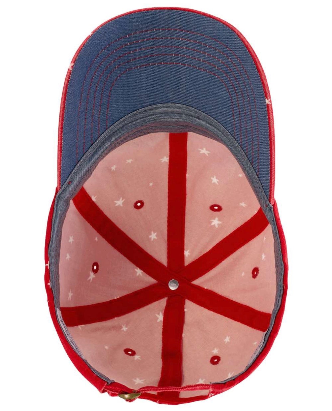 Red and Stars CPO Ponytail Hat