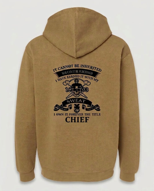 Earned Not Given Coyote Brown Hooded Sweatshirt