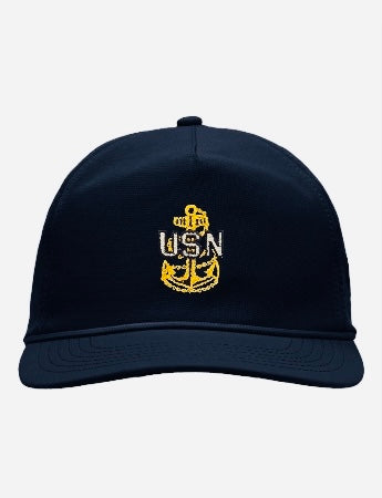 Navy Blue Rope Hat