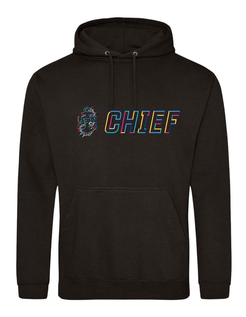 Crucial Catch Chief Black Hooded Sweatshirt
