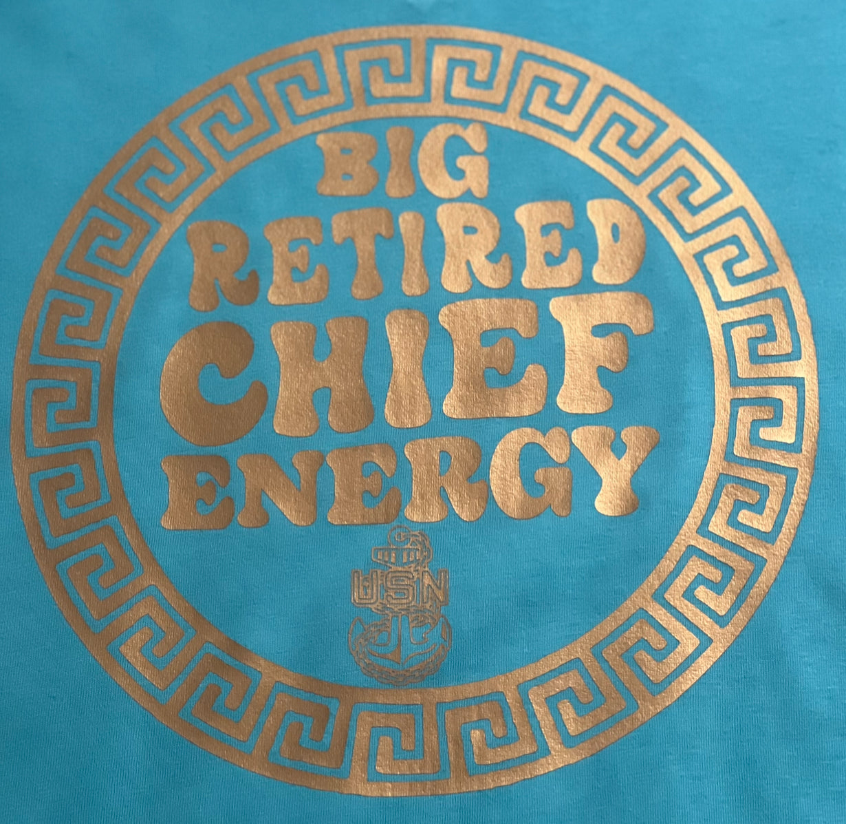 Tahiti Blue Big Chief Energy Ladies Cut T-Shirts