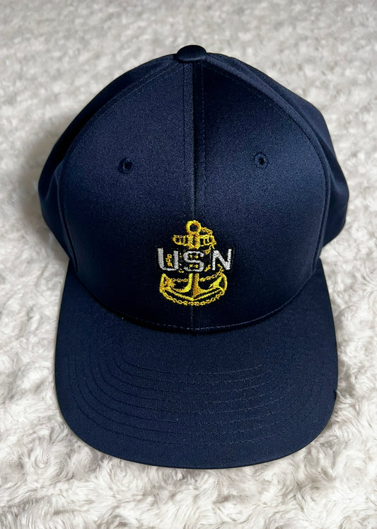Navy Blue Dryfit SnapBack Hat