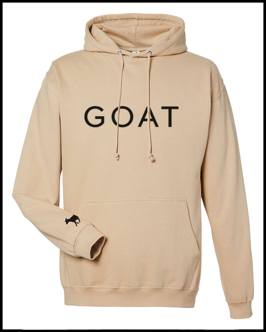 Goat Tan Hooded Sweatshirt