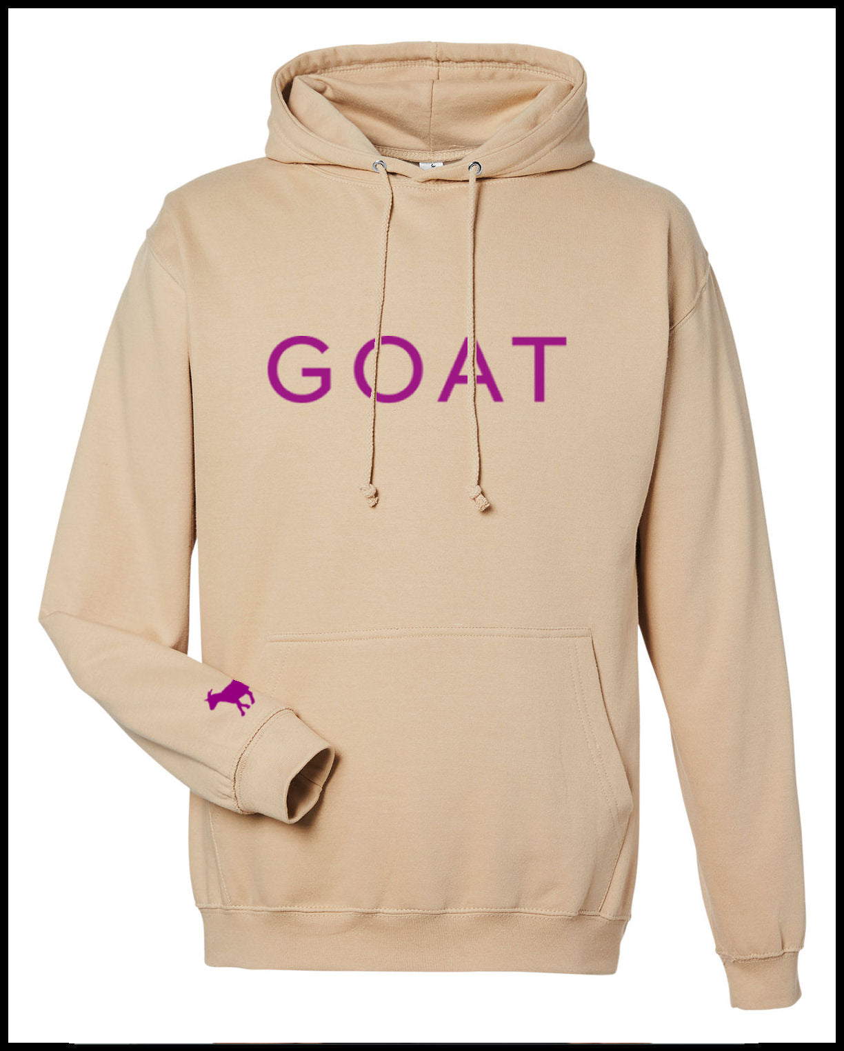 Goat Tan Hooded Sweatshirt