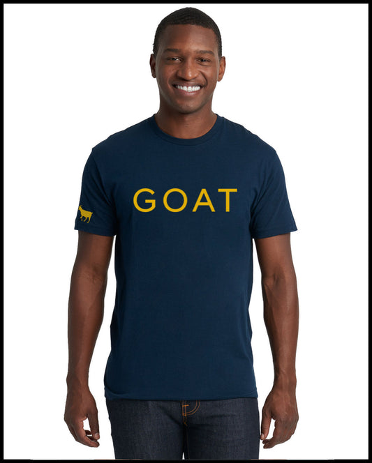 Navy GOAT T-Shirt w Color Options