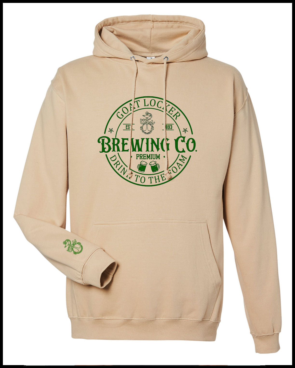 Goat Locker Brewing Company Hooded Sweatshirt