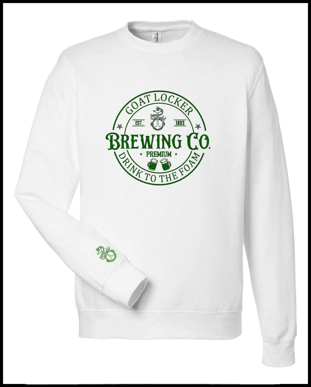 Goat Locker Brewing Company Crewneck Sweatshirt