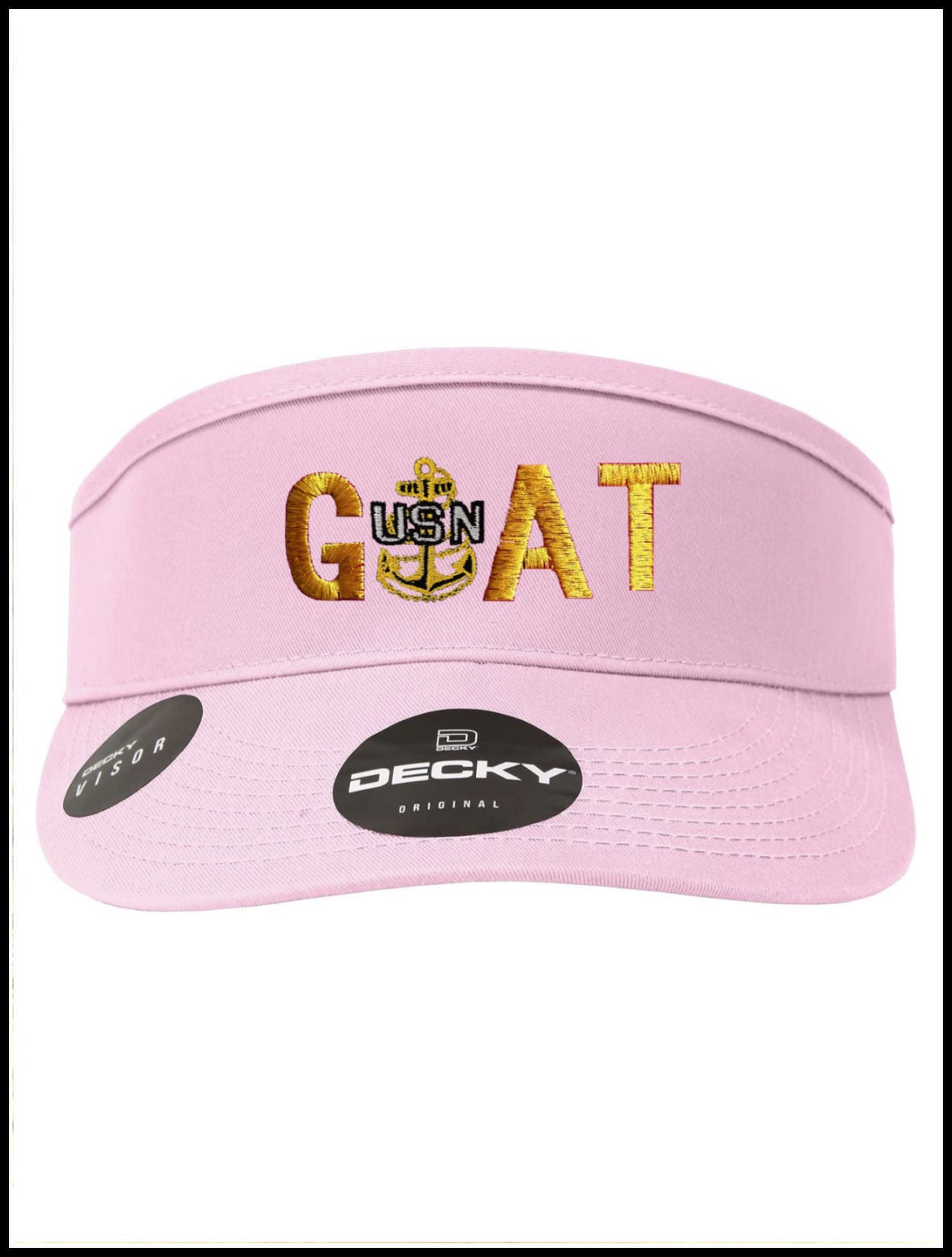 Pink & Gold GOAT Visor