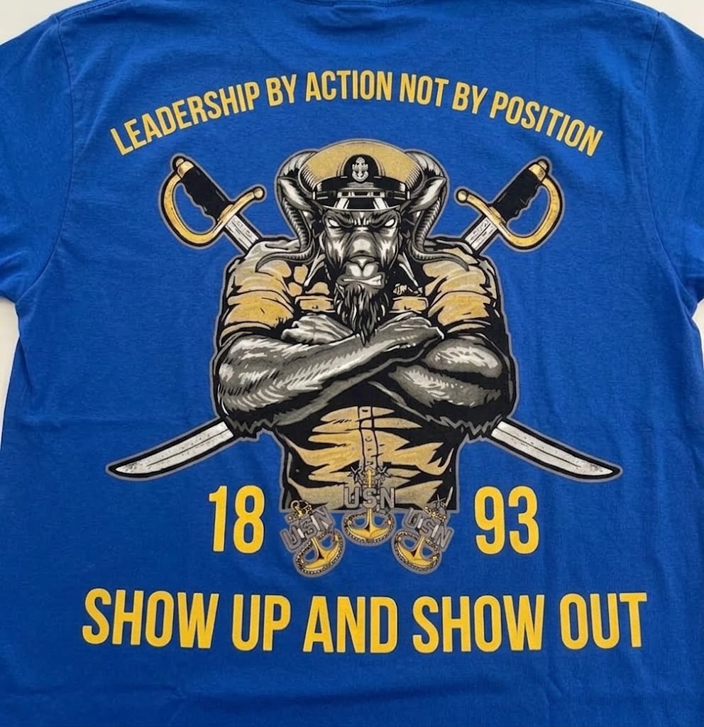 Royal Blue Chief Pride & Leadership T-Shirt