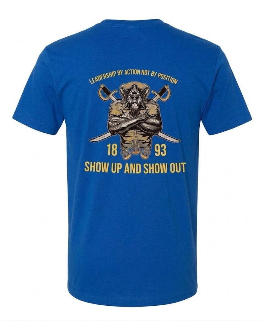 Royal Blue Chief Pride & Leadership T-Shirt