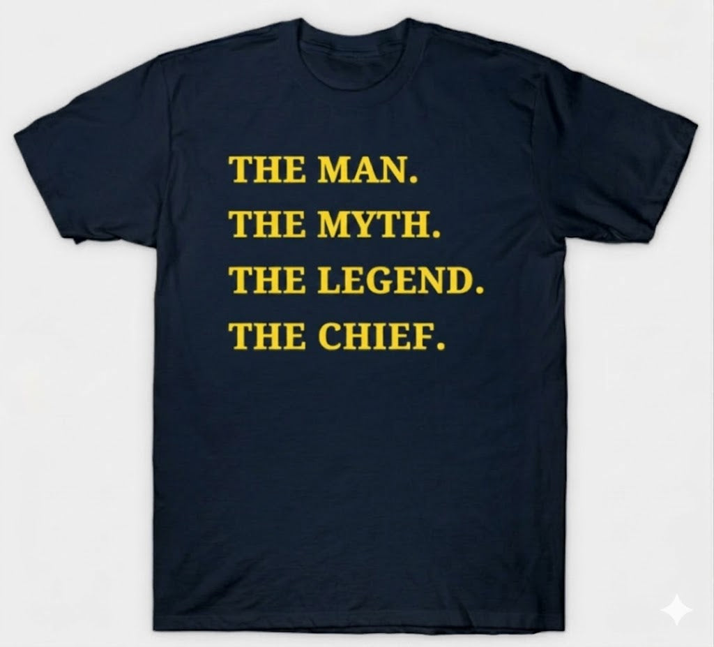 Man Myth Legend Chief, Senior Chief or Master Chief T-Shirts