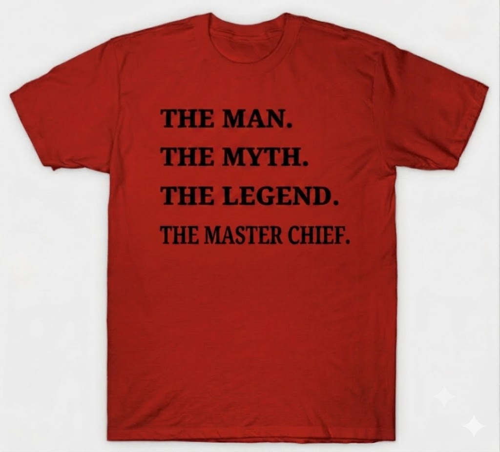 Man Myth Legend Chief, Senior Chief or Master Chief T-Shirts
