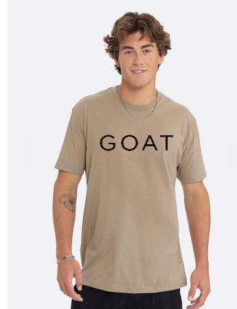 Khaki & Black GOAT T-Shirt