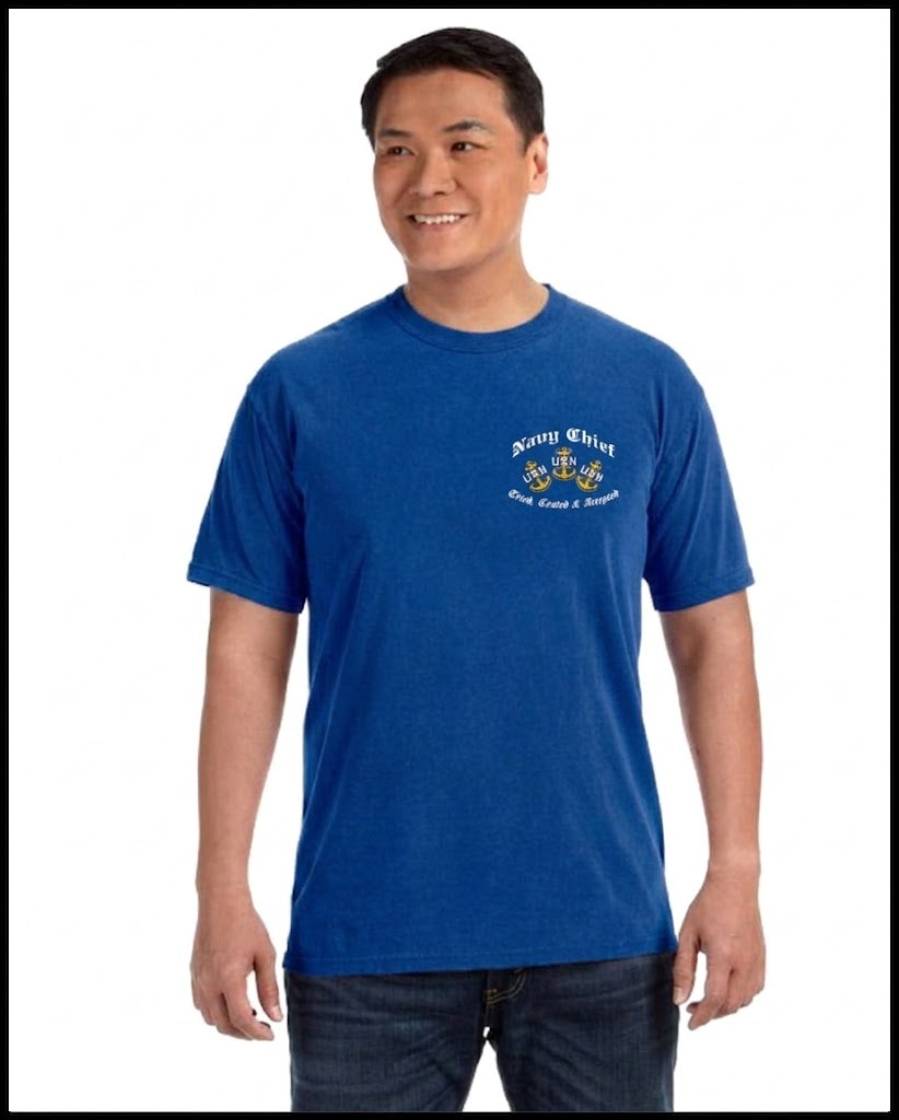 See You on the Other Side Grim Reaper Royal Blue T-Shirt