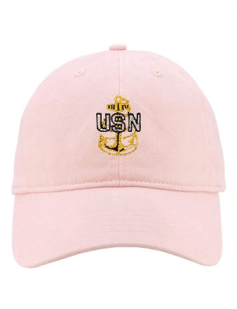 Light Pink CPO Ponytail Hat