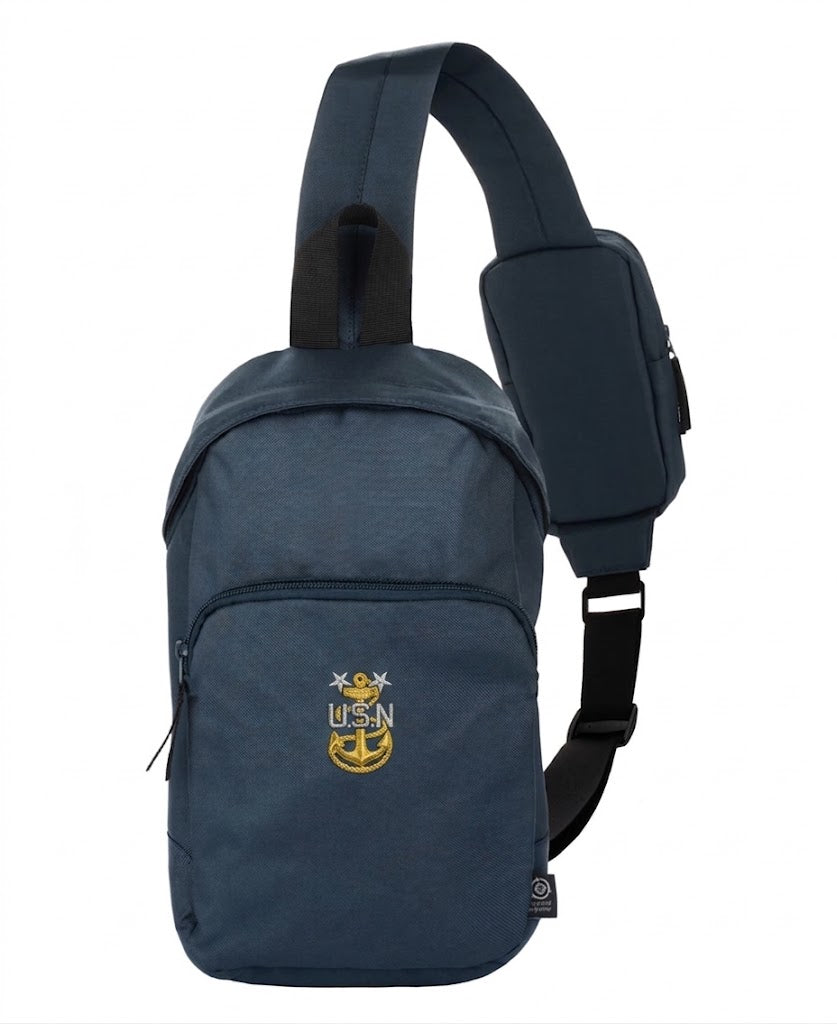 Navy Blue CPO Sling Bag