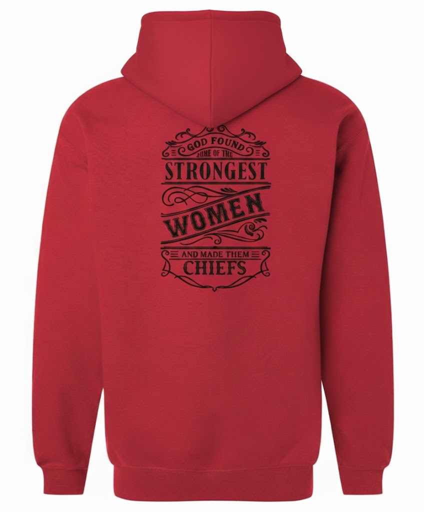 Strongest Women Red Hoodie