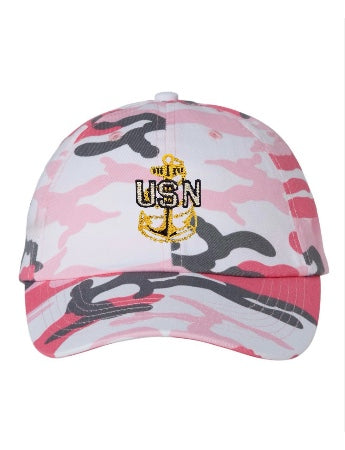 Pink Camo Hat