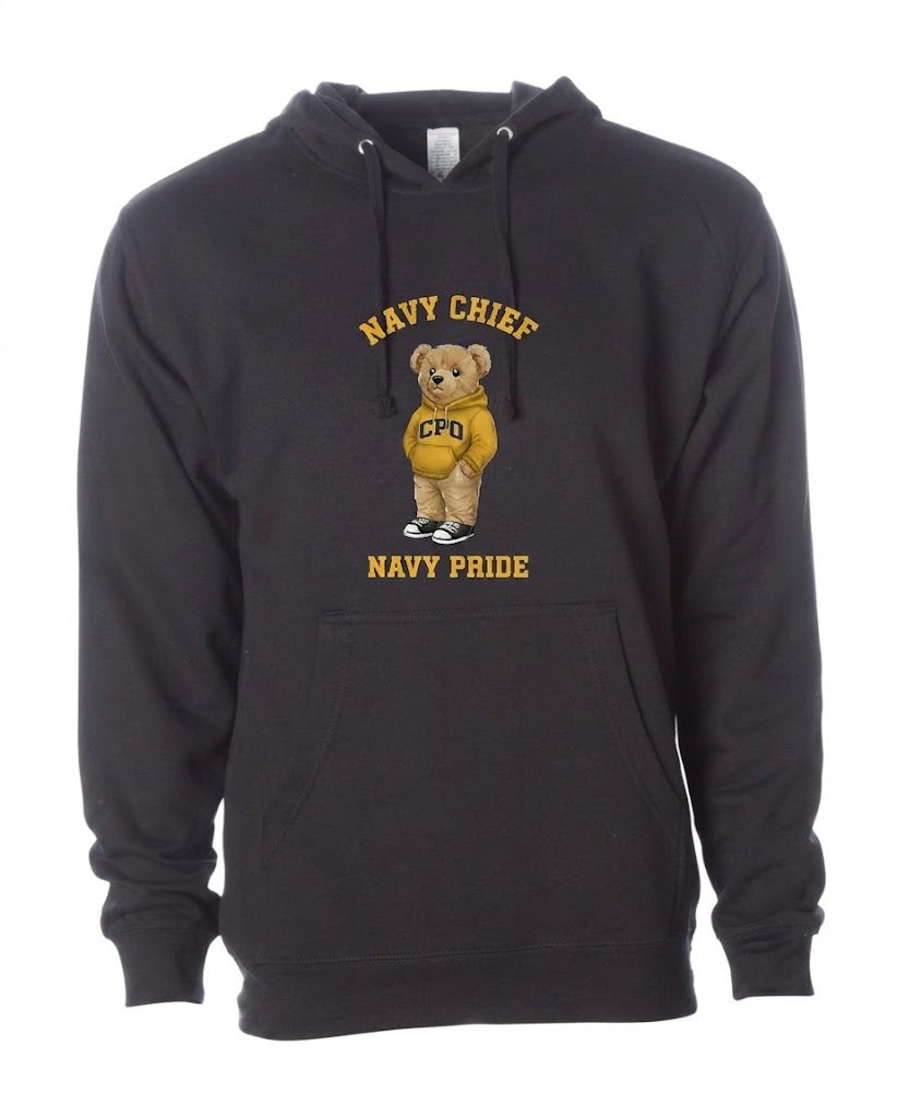 CPO Bear Black and Yellow Hoodie