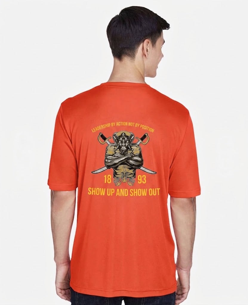Orange Chief Pride & Leadership Dry-Fit T-Shirt