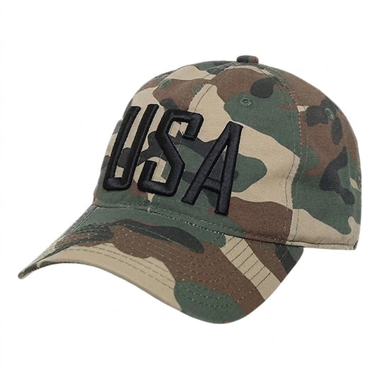 Camouflage USA Relaxed Ripstop Hat