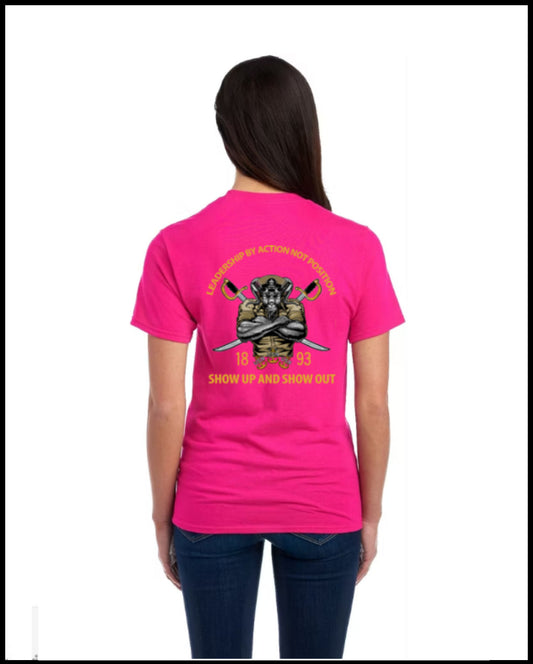Hot Pink Chief Pride & Leadership T-Shirt